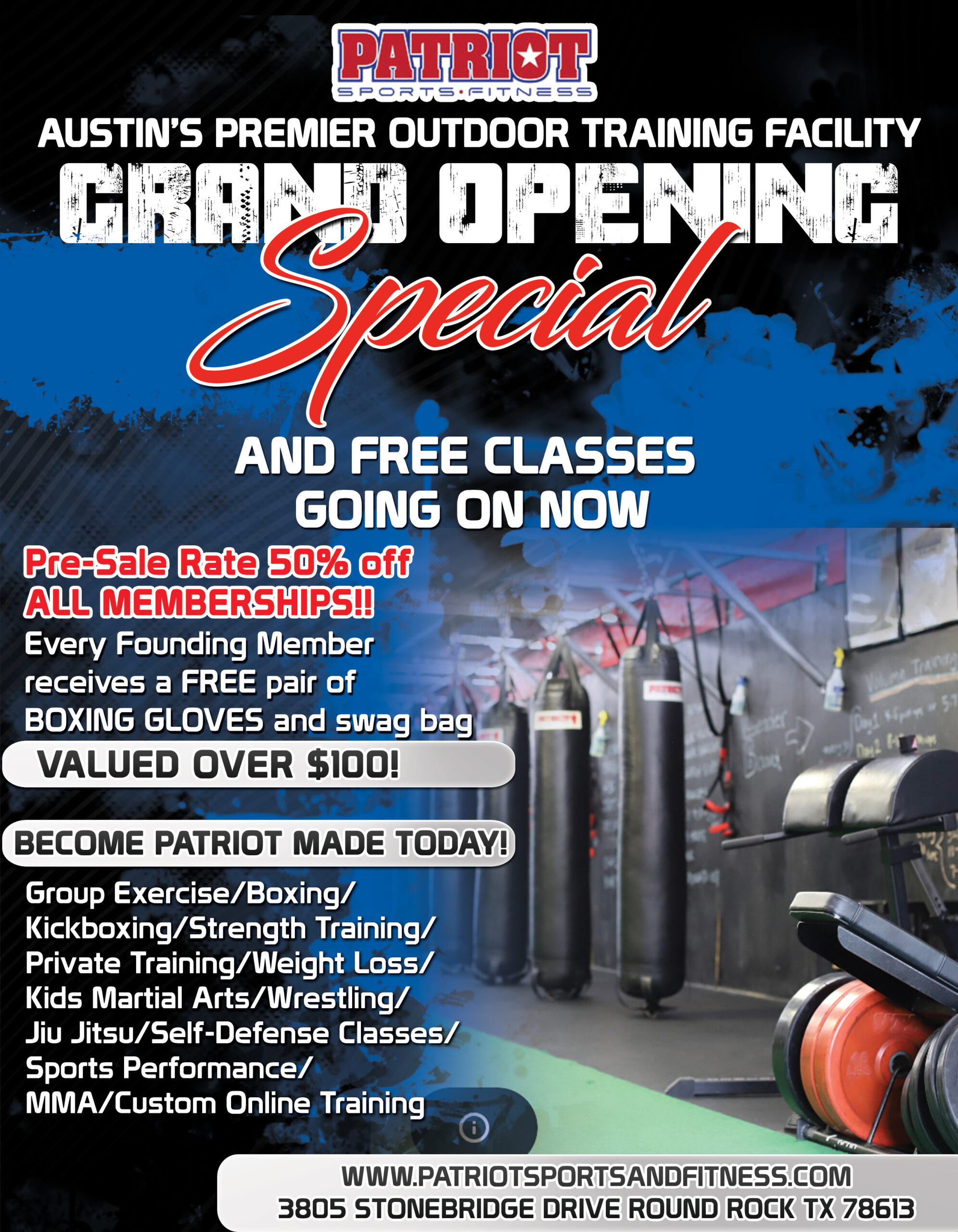 Austin Grand Opening Special!